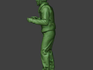 us navy sailor ww2 action usn1 3D Print Model