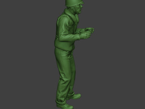 us navy sailor ww2 action usn1 Model Cetak 3D
