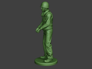 us navy sailor ww2 action2 usn1 3D 프린트 모델