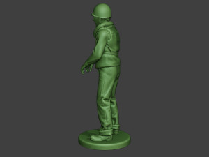 us navy sailor ww2 action2 usn1 3D 프린트 모델