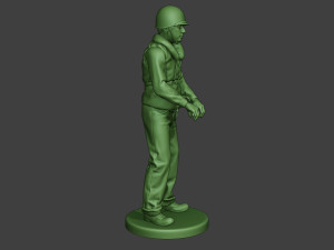 us navy sailor ww2 action2 usn1 3D 프린트 모델
