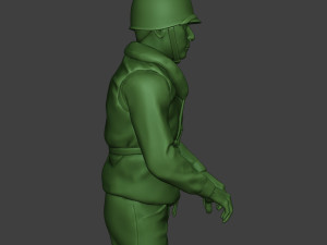 us navy sailor ww2 action2 usn1 3D 프린트 모델