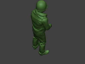 us navy sailor ww2 action2 usn1 3D 프린트 모델