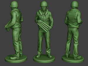 us navy sailor ww2 ammo usn1 3D Print Model