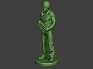 us navy sailor ww2 ammo usn1 3D Print Model