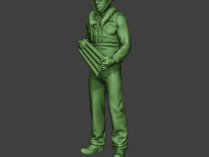 us navy sailor ww2 ammo usn1 3D Print Model