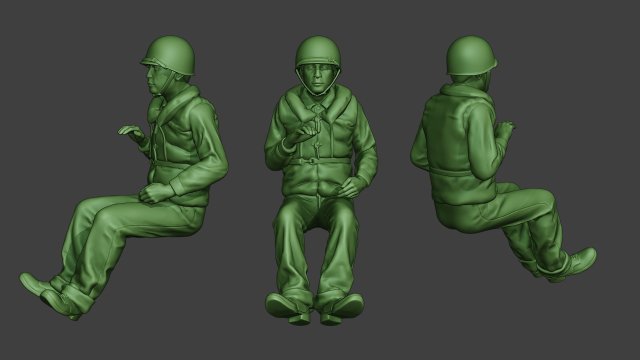 us navy sailor ww2 sit usn1 3D प्रिंट मॉडल .c4d .max .obj .3ds .fbx .stl .blend 