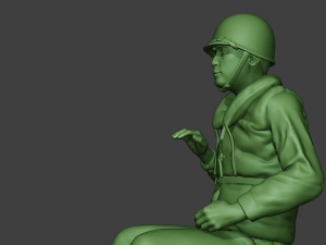 us navy sailor ww2 sit usn1 3D प्रिंट मॉडल