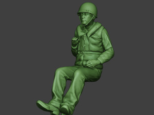 us navy sailor ww2 sit usn1 3D प्रिंट मॉडल