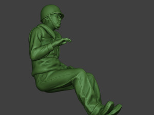 us navy sailor ww2 sit usn1 3D प्रिंट मॉडल