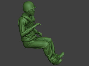 us navy sailor ww2 sit usn1 3D प्रिंट मॉडल