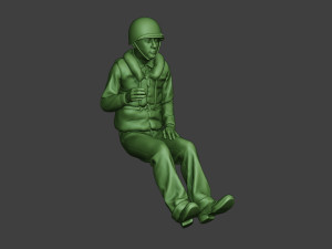 us navy sailor ww2 sit2 usn1 Model do druku 3D