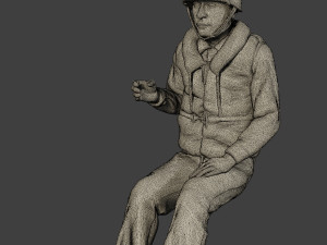 us navy sailor ww2 sit2 usn1 Model do druku 3D