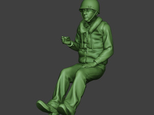 us navy sailor ww2 sit2 usn1 Model do druku 3D