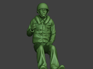 us navy sailor ww2 sit2 usn1 Model do druku 3D