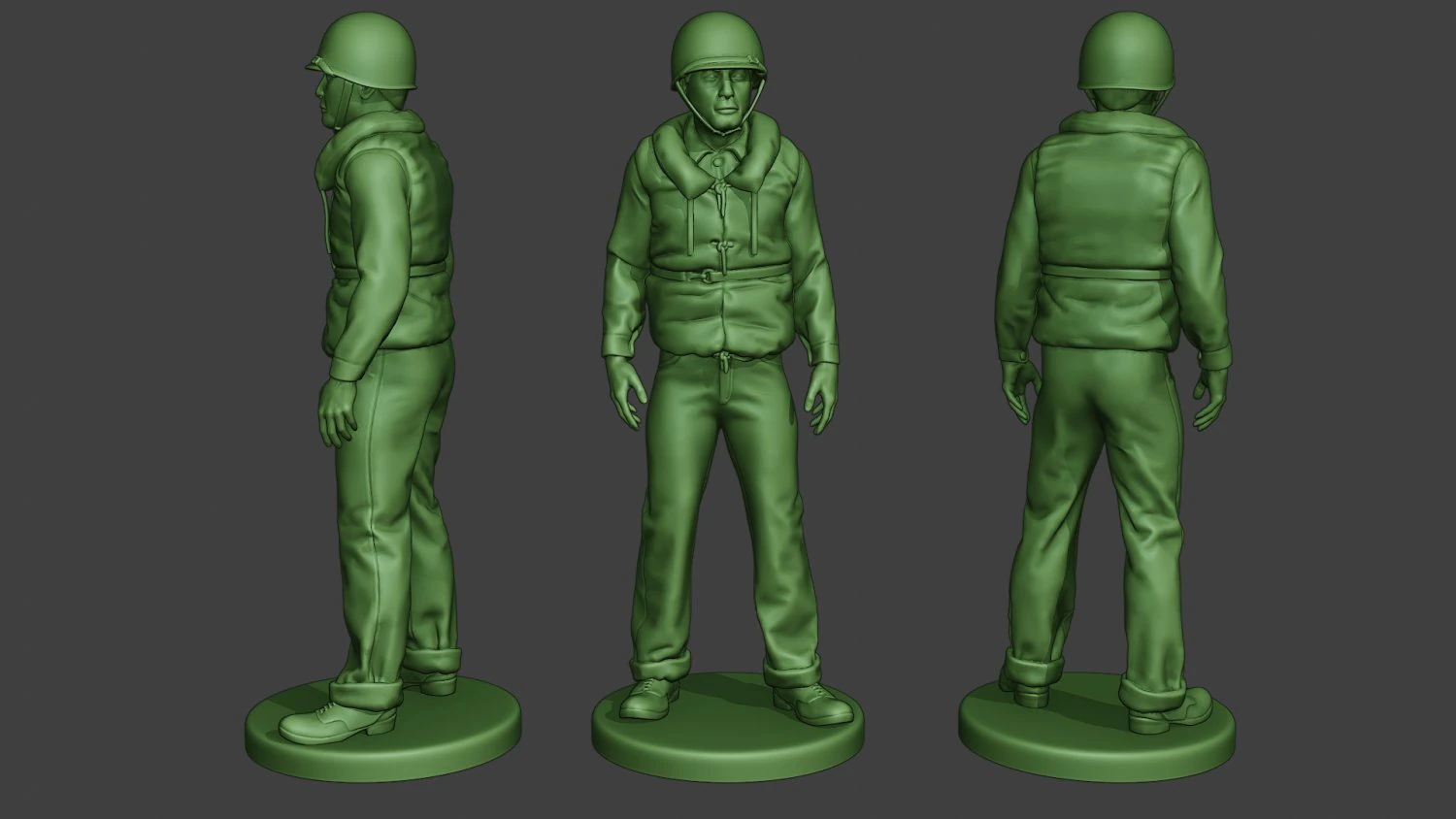 us navy sailor ww2 stand usn1 3D Print Model .c4d .max .obj .3ds .fbx .stl .blend 