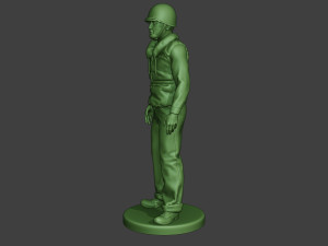 us navy sailor ww2 stand usn1 3D Print Model