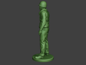 us navy sailor ww2 stand usn1 3D Print Model