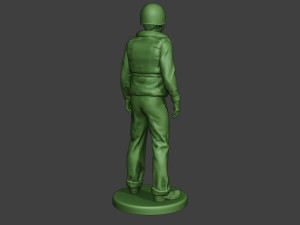 us navy sailor ww2 stand usn1 3D Print Model