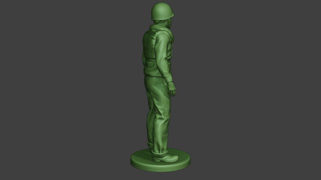 Download us navy sailor ww2 stand usn1 3D Model