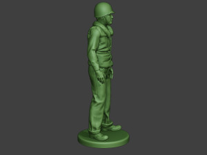 us navy sailor ww2 stand usn1 3D Print Model