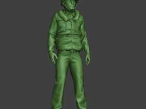 us navy sailor ww2 stand usn1 3D Print Model
