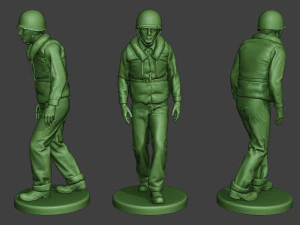 marinero de la marina estadounidense ww2 caminar usn1 Modelo de impresión 3D