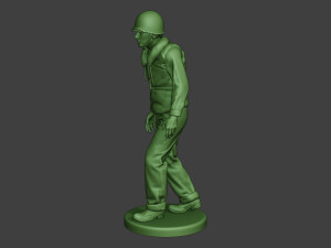 us navy sailor ww2 walk usn1 3Dプリントモデル