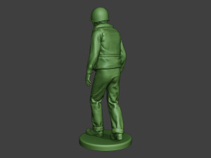 us navy sailor ww2 walk usn1 3Dプリントモデル
