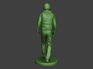 us navy sailor ww2 walk usn1 3Dプリントモデル