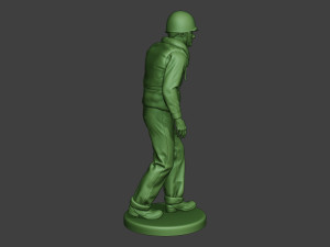 us navy sailor ww2 walk usn1 3Dプリントモデル