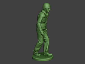 us navy sailor ww2 walk usn1 3Dプリントモデル