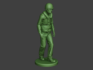 us navy sailor ww2 walk usn1 3Dプリントモデル