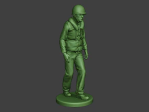 us navy sailor ww2 walk usn1 3D Print Model