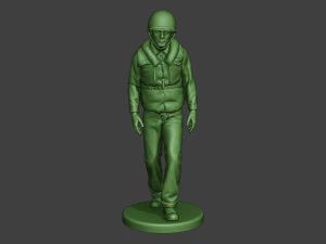 us navy sailor ww2 walk usn1 3D Print Model