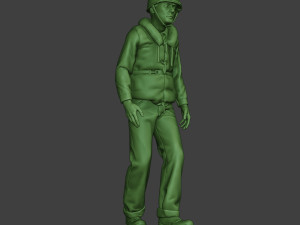 us navy sailor ww2 walk usn1 3Dプリントモデル
