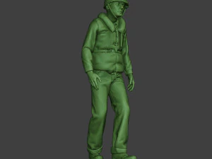 us navy sailor ww2 walk usn1 3D Print Model