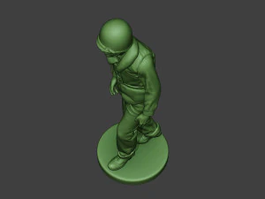 us navy sailor ww2 walk usn1 3D Print Model