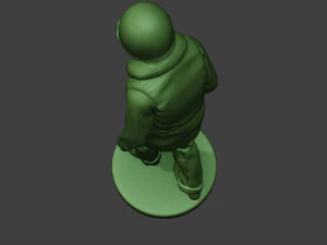 us navy sailor ww2 walk usn1 3D Print Model