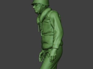 us navy sailor ww2 walk usn1 3Dプリントモデル