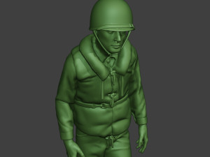 us navy sailor ww2 walk usn1 3Dプリントモデル
