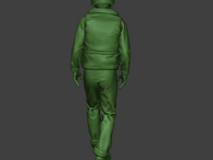 us navy sailor ww2 walk usn1 3Dプリントモデル