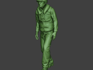 us navy sailor ww2 walk usn1 3Dプリントモデル