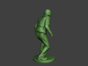 us navy sailor ww2 walk2 usn1 3D Print Model