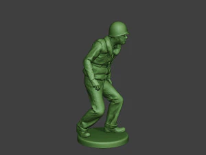 us navy sailor ww2 walk2 usn1 3D Print Model