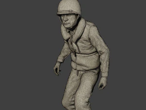 us navy sailor ww2 walk2 usn1 3D Print Model