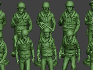 us navy ptboat crew pack ww2 usn1 3D Print Model