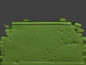 american soldiers ww2 cover down a10 3D Print Model