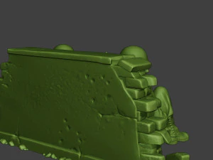 american soldiers ww2 cover down a10 3D Print Model