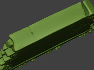 american soldiers ww2 cover down a10 3D Print Model